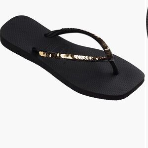 Havaianas NEW- square toe 35/36 NWT